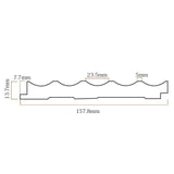 Riflaj De Perete PolyPro JP01 982T Gri si Rose Gold