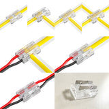 Conector banda led 9 in 1, 2 pini, 8mm, IP20