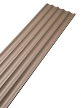 anou riflaj PolyPro JP01 Cappuccino, suprafață lucioasă, ideal pentru decorarea pereților