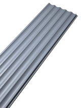 Riflaj decorativ PolyPro JP01 Light Blue finisaj lucios, pentru pereți interiori moderni.