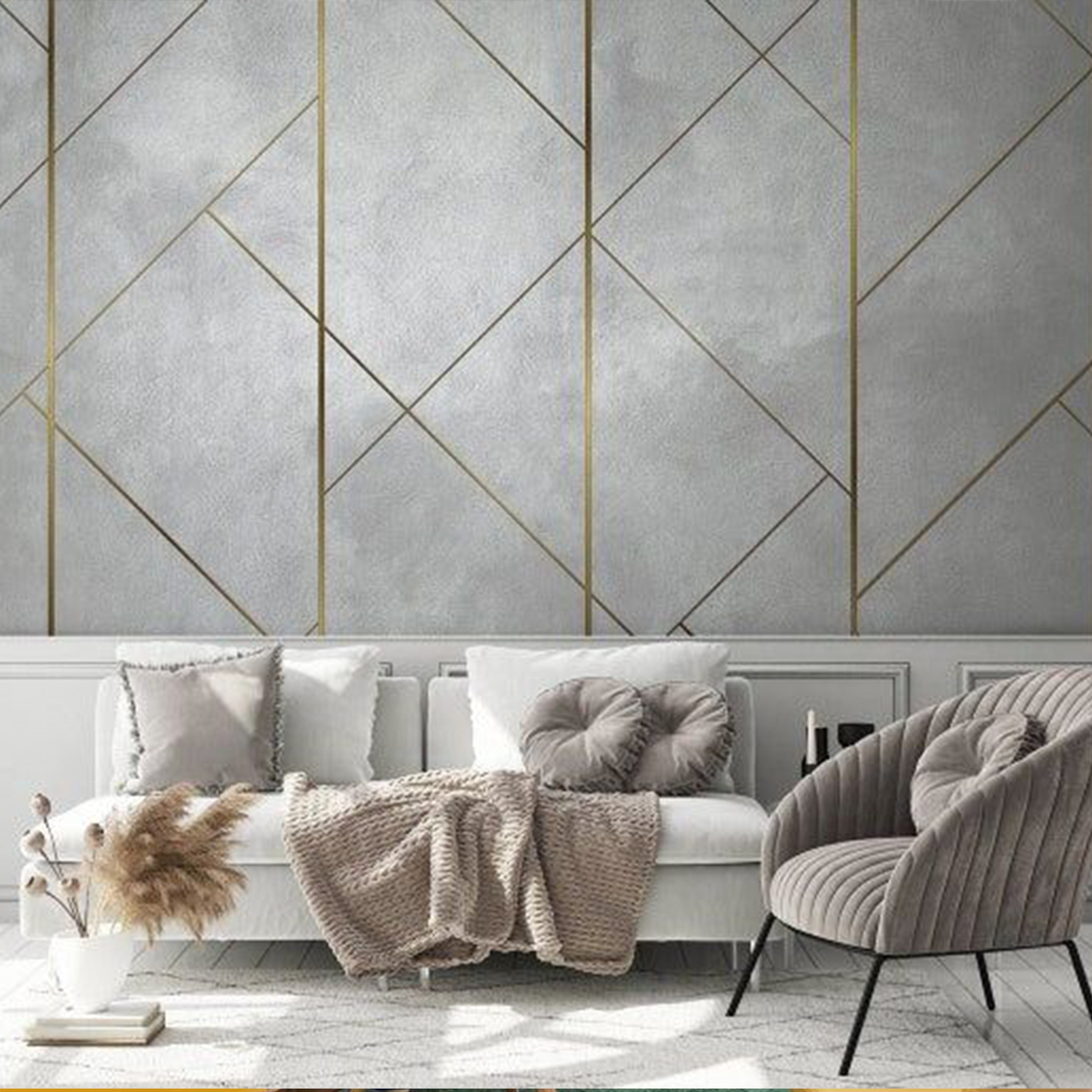 WallGlam Platbanda inox autoadeziva