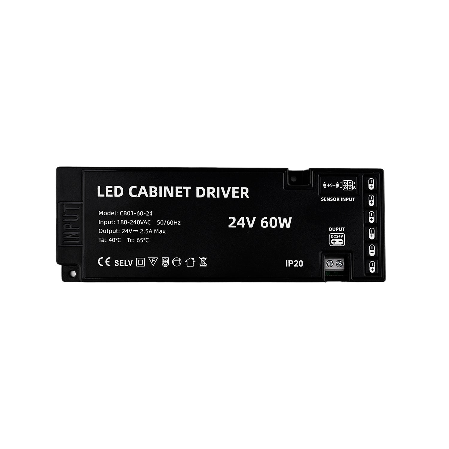 Sursa Alimentare Banda led 180-240v AC, 24V, Putere 60W