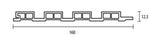Riflaj De Perete WpcLine SD02 Gri