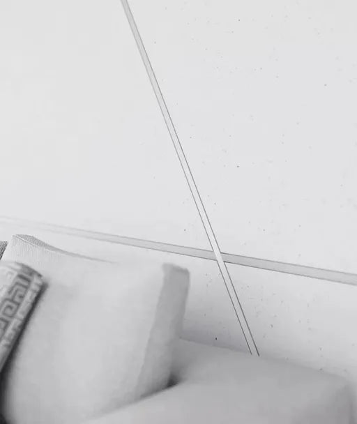 Profil Platbandă Decorativ Inox WallGlam Argintiu Brush